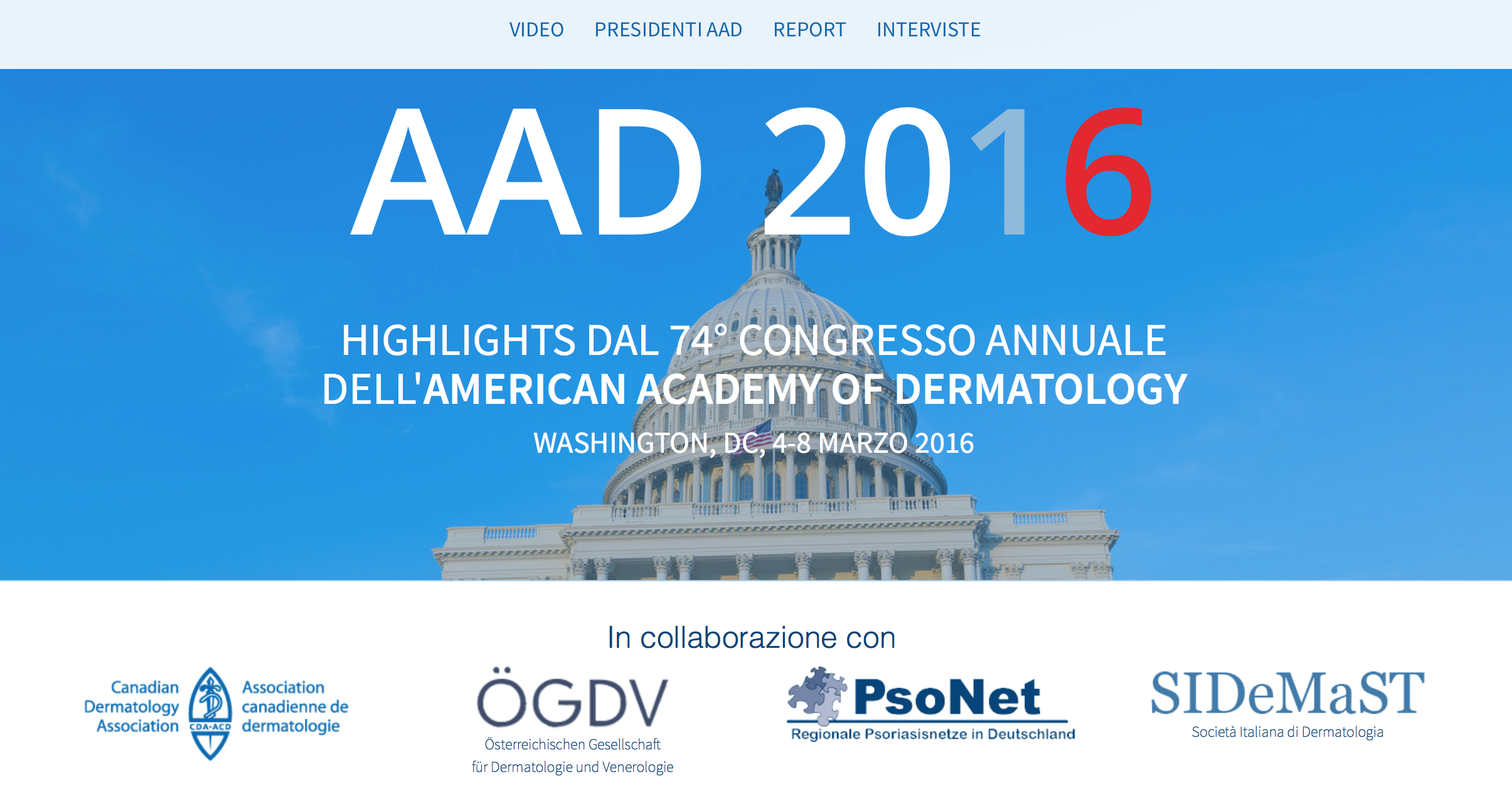 Highlights dal 74° Congresso Annuale dell'American Academy of Dermatology