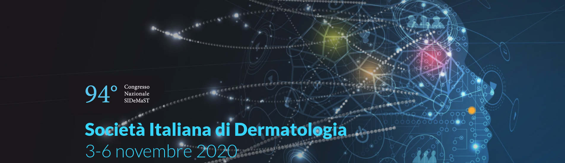 Congresso SIDeMaST 2020 dal 3 a 6 novembre