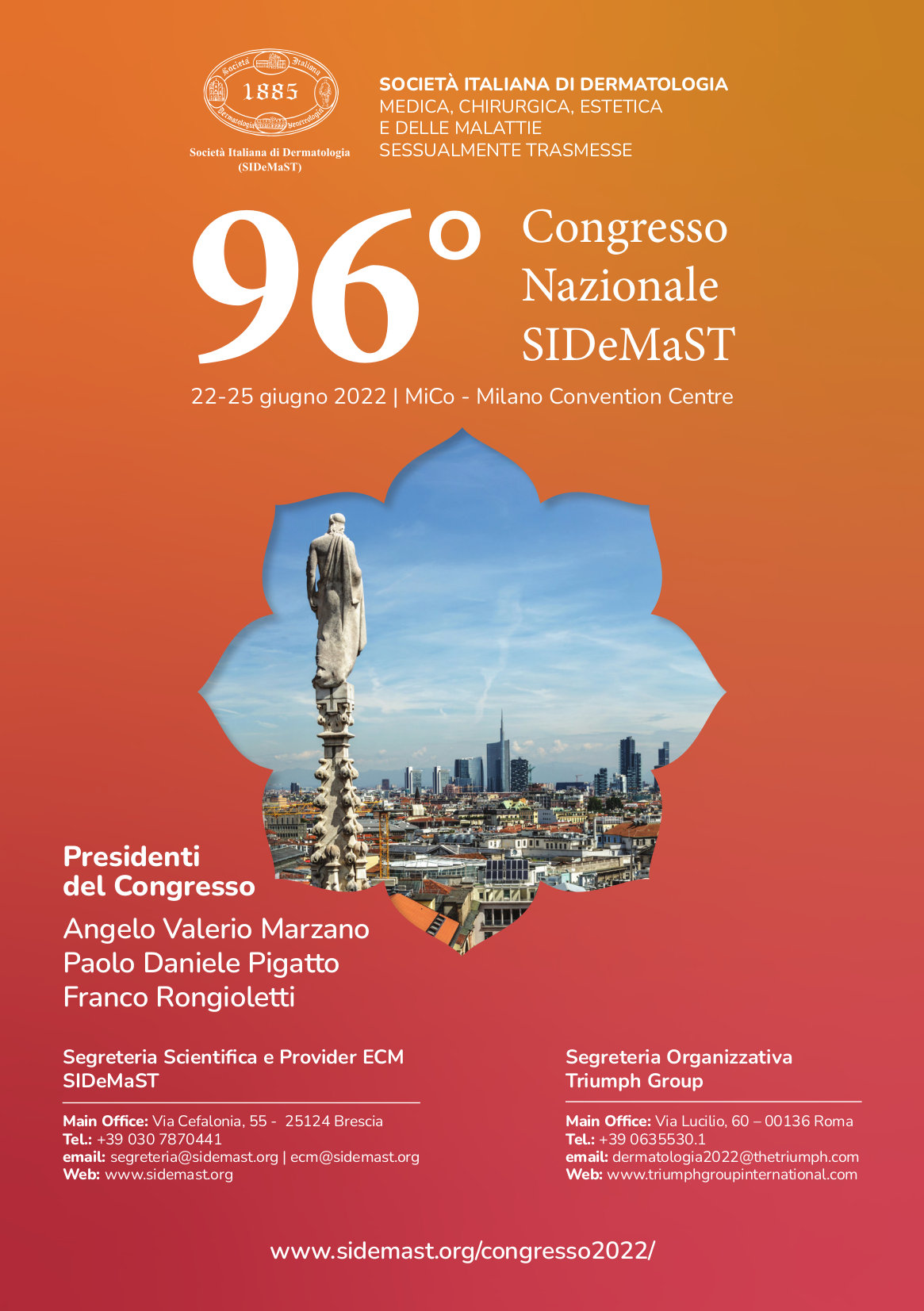 96 ° Congresso Nazionale SIDeMaST - Annuncio