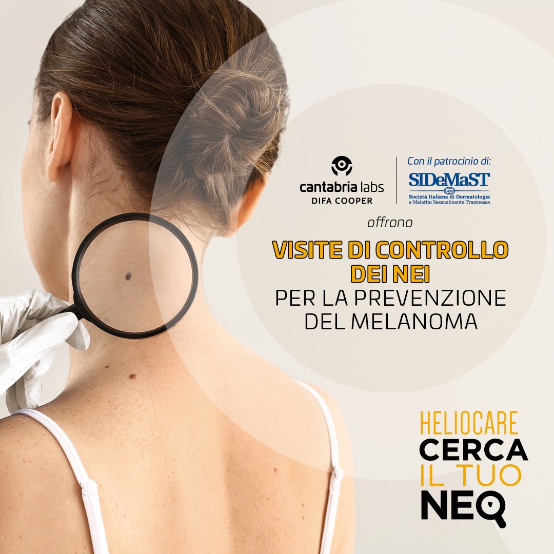 Cerca il tuo neo: al via la campagna di prevenzione dermatologica di Heliocare