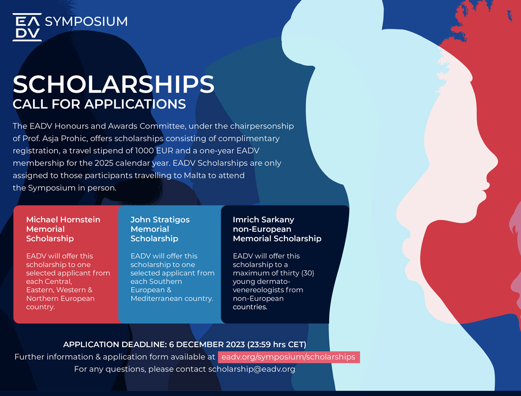 EADV Symposium Scholarships 2024