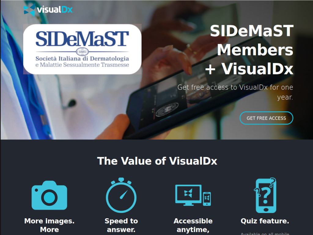 Il Successo della Convenzione SIDeMaST con VisualDx: Un Passo Avanti nell'Innovazione Dermatologica