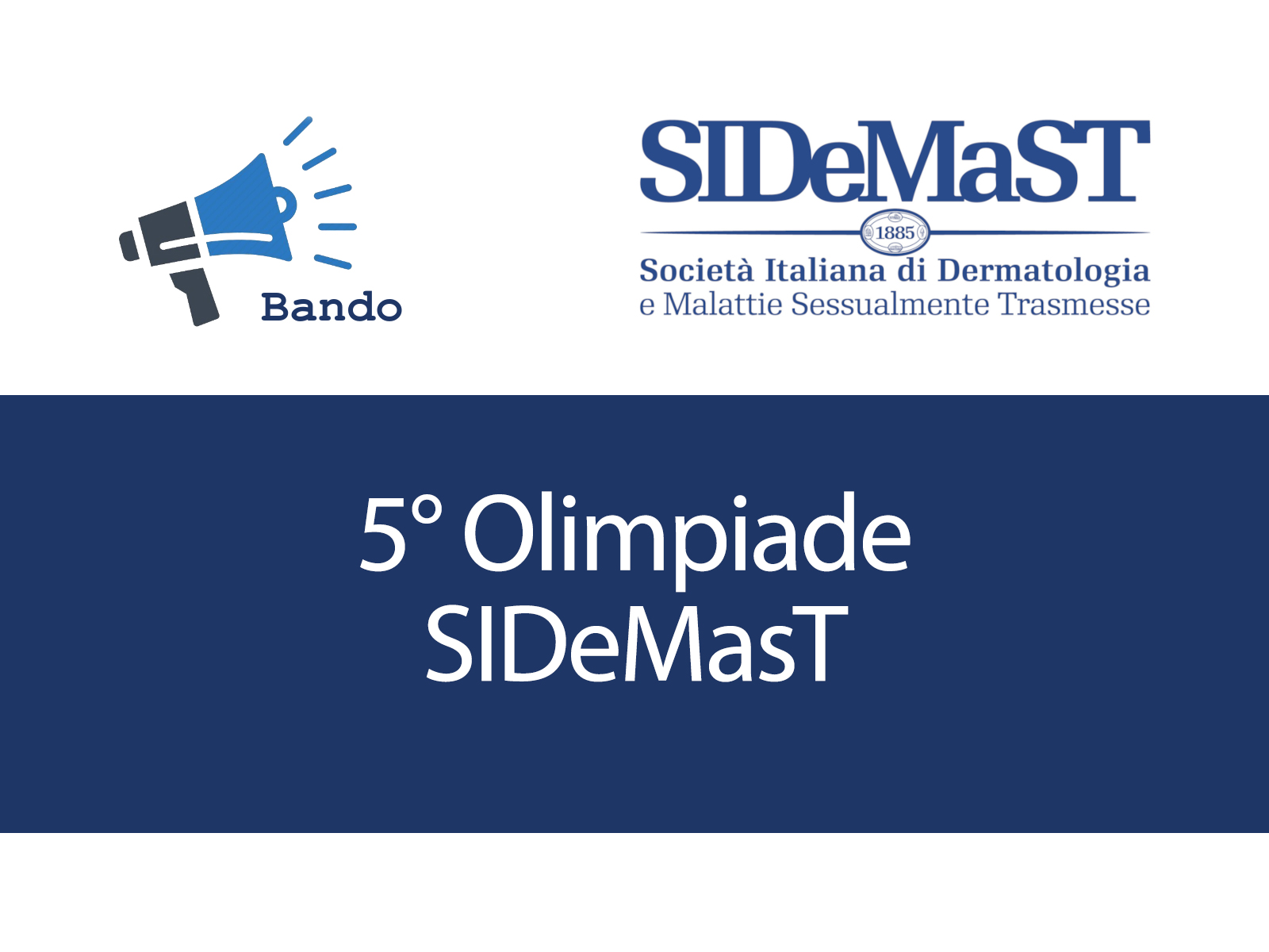 5° Olimpiade SIDeMaST