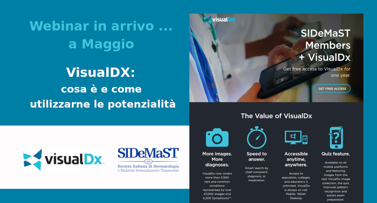 Webinar VisualDX: cosa è e come utilizzarne le potenzialità