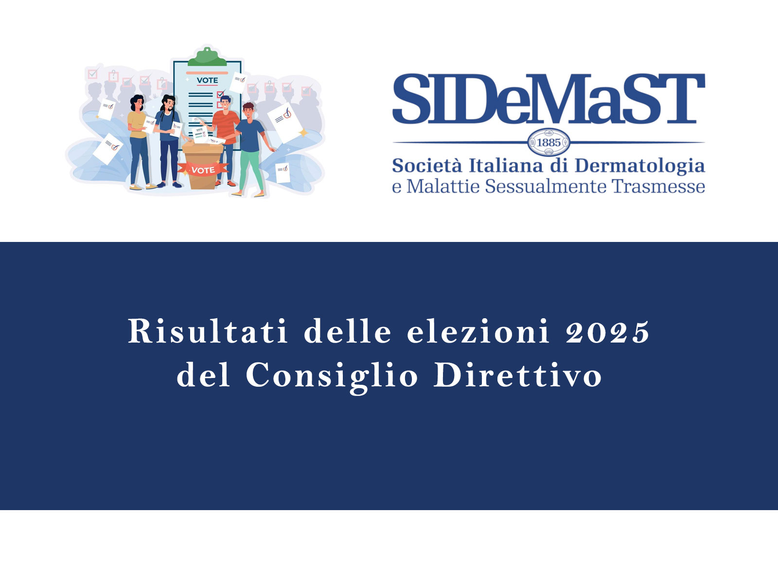 Risultati delle elezioni 2025 del Consiglio Direttivo
