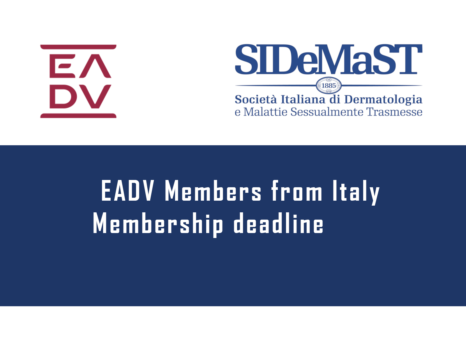 Rinnovo membership EADV 2026