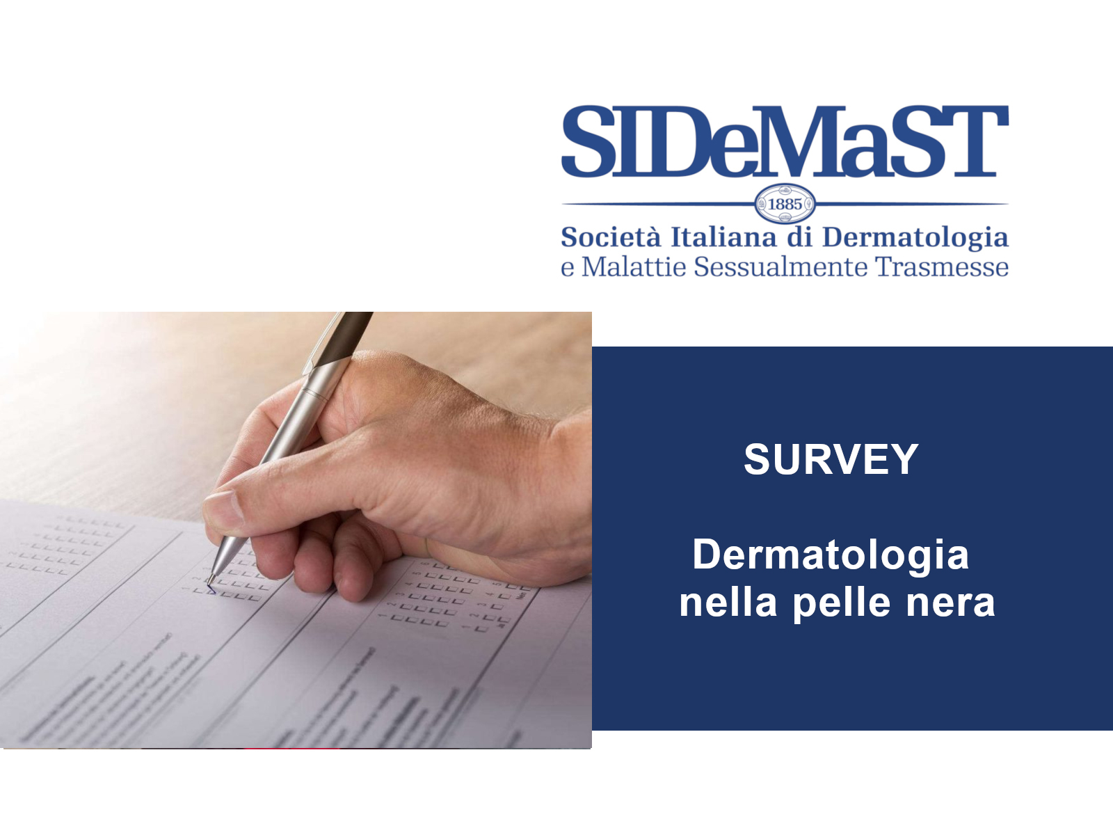 Survey: Dermatologia nella pelle nera