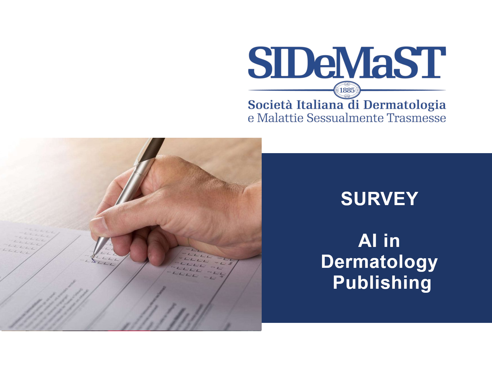 Survey on the Use of Artificial Intelligence in Scientific Publishing in Dermatology