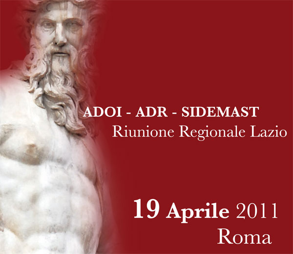 Riunione regionale ADOI ADR SIDeMaST