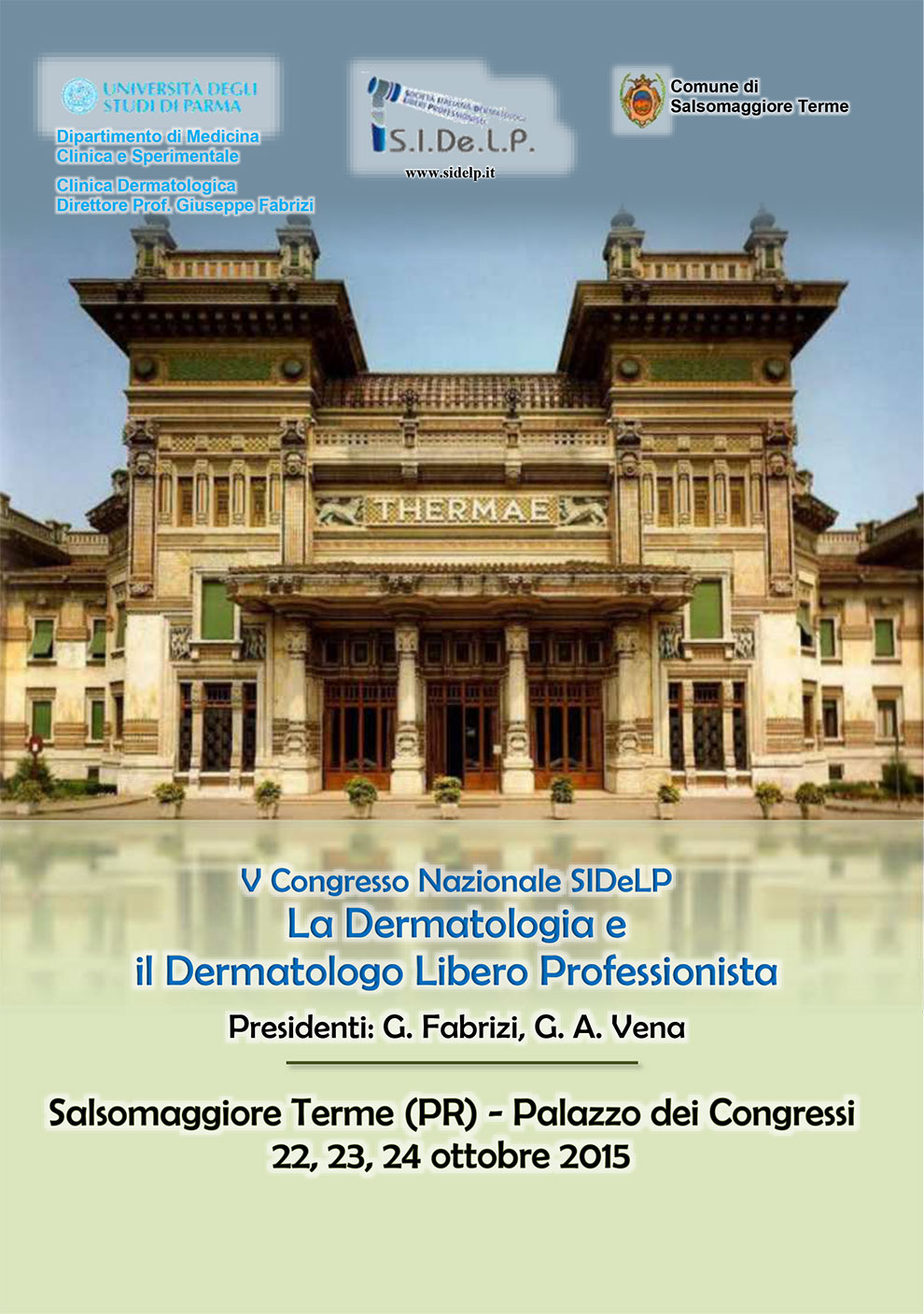 V Congresso Nazionale SIDeLP