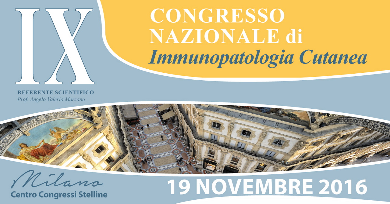 IX Congresso Nazionale di Immunopatologia Cutanea