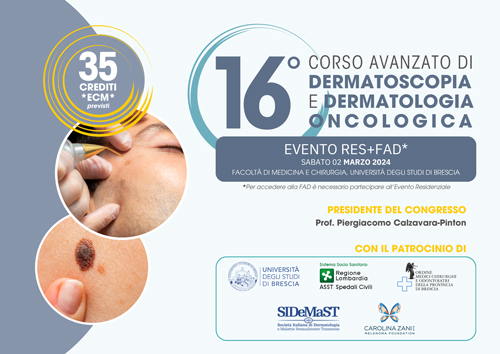 16 Corso avanzato di dermatoscopia e dermatologia oncologica