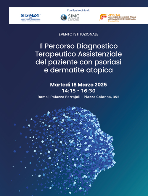 Il percorso diagnostico terapeutico assistenziale del paziente con psoriasi e dermatite atopica