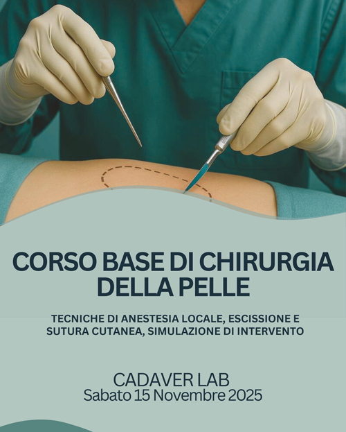 Corso base di chirurgia della pelle