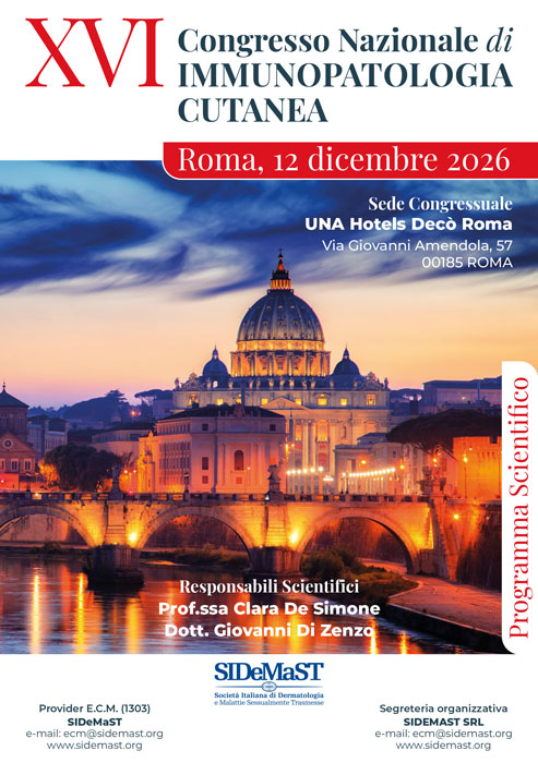 XVI Congresso Nazionale di Immunopatologia Cutanea