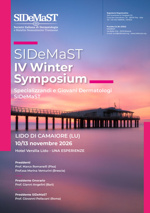 SIDeMaST IV Winter Symposium