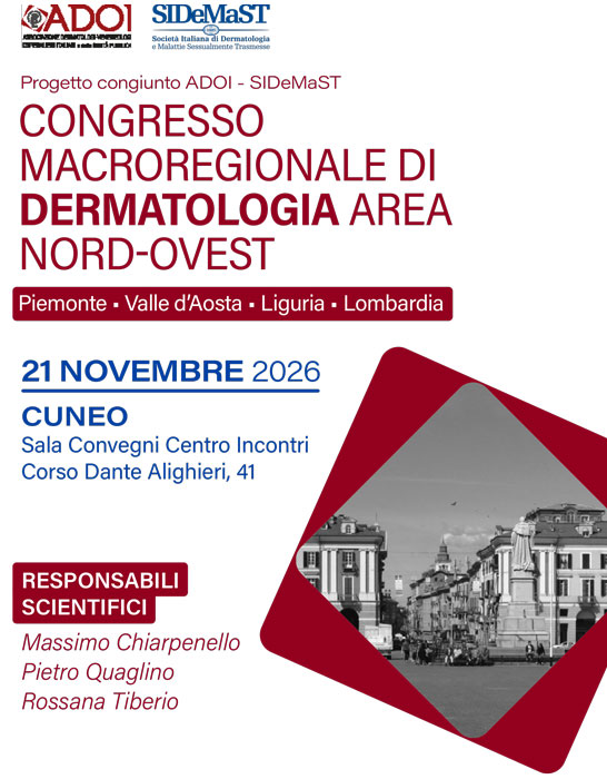 Congresso Macroregionale di Dermatologia Area Nord-Ovest